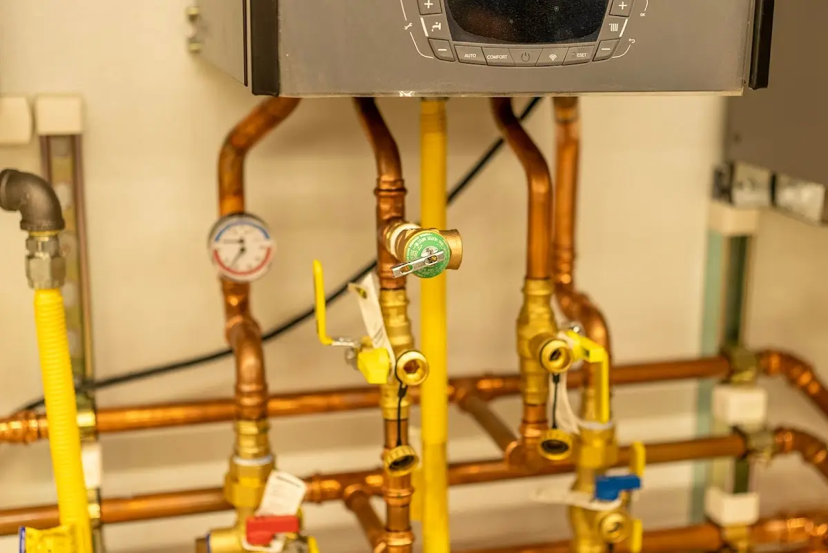 Licensed technician providing Backflow Prevention for a homeowner in Hunters Creek